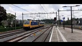 *SPECIAAL* NS 186 115 trekt 1 ICR stuurstand door Hilversum