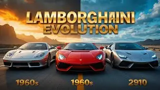 Lamborghini Evolution 🚗🔥 | From Classic Legends to Modern Supercars (1960s&ndash;2025)