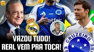 BOMBA! REAL MADRID QUER JOIA DO CRUZEIRO E PROPOSTA SERÁ PESADA! - JORNALISTA EUROPEU CONFIRMOU