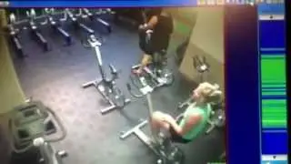 Epic fail spinning bike