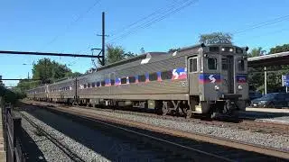 Morning CSX/Septa Rail Action at West Trenton on 8/27/25