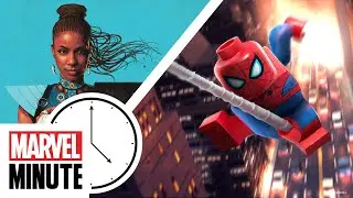 На этой неделе в Marvel Minute: Шури появляется в Marvel Comics! LEGO Marvel&rsquo;s Spider-Man!