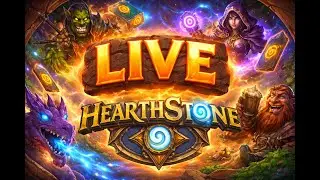 🔴 HEARTHSTONE | Jogando ranked | Farmando no Arena | Montando deck - Live