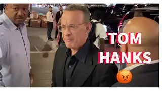 Tom Hanks rages, pushes and swears at fans | 😡