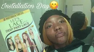 Motown Tress Deep Part Lace || INSTALLATION