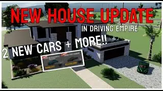 NEW DRIVING EMPIRE HOUSE UPDATE!!