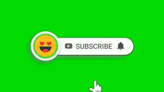 TokdaTV | subscribe button green screen with emoji
