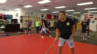 Stick and Dagger Striking Drill FMA