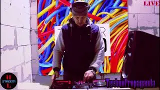 Techno deep electronic music video