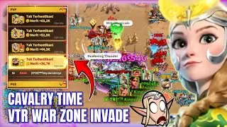 V-TR WAR ZONE 2‼️cavalry time cooked all dps - call of dragons gameplay 