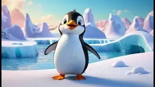 Funny penguins go waddle waddle waddle | Nursery Rhyme | Kids Songs | Baby Music