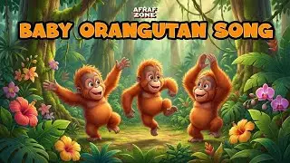Baby Orangutan 🦧 | Kids Songs | Nursery Rhymes for Toddlers
