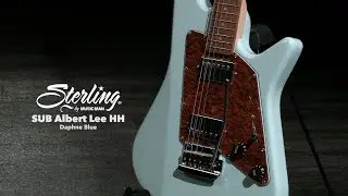 Sterling SUB Albert Lee HH, Daphne Blue | Gear4music demo