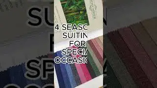 Cavani Bamboo, wool, linen, and silk #custommadeclothing #uniquetailorbangkok #custommade
