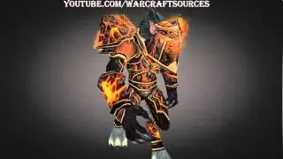 Worgen Warrior Tier 12 armor set - T12 - Molten Giant Warplate / Battleplate