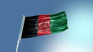 Afghanistan Flag: Captivating Copyright-Free Animated Background for Your Content