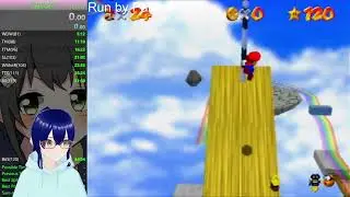 [WR] Super Mario 64 Rainbow Ride Stage RTA Speedrun (N64) 4m 24s 230ms by Parsee02
