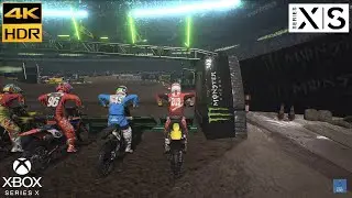 Monster Energy Supercross Gameplay - Ultra Realistic Graphics | Xbox Series X | 4k HDR 60Fps #Xbox