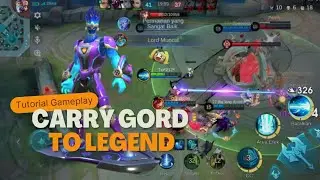 Carry Gord Up To Legend Tutorial Gameplay Solo Rank Mlbb #mobilelegends #gord #mlbb #mlb #ml #hero 