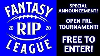 Fantasy Rip League - Tournament of Tubers!
