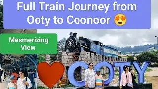 Ooty Toy Train | Mesmerizing View | Halt All Stations #travelvlog #trainjourney #toytrain #travel