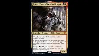 Deck #548   Kroxa, Titan of Death's Hunger