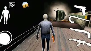 Playing as Grandpa In Granny Chapter 1 Mod Menu | Granny 2 Helicopter Escape #granny #viralvideos