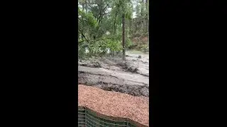RAW VIDEO: Flash flood sweeps away home in Ruidoso #news #weather ##newmexico