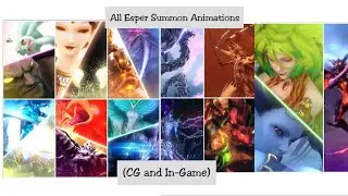 All Esper Summon Animations (CG and In-Game) | Final Fantasy Brave Exvius
