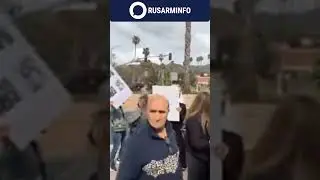 Акция в защиту Гарегина II в Бербанке