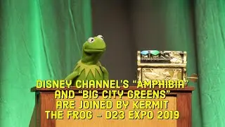 Disney Channel's “Amphibia” and “Big City Greens” are Joined by Kermit the Frog - D23 Expo 2019