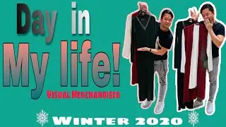 DAY IN MY LIFE | WINTER COLLECTION | LIFE OF A VISUAL MERCHANDISER | JOANNA COLLECTION