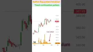 Price action analysis | Chart pattern | Bullish flag breakout | Live stock analysis for swing trade