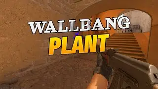 CS2 Mirage Wallbang Plant (Default Plant = Undefusable?)
