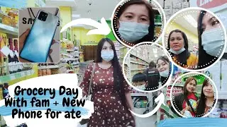 Grocery Day with Fam /plus New Phone for my Ate | BAMBIE'S LIFE
