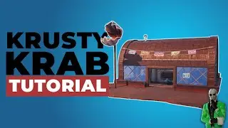 Как сделать Губку Боба в Красти-Крабсбургере | Fortnite Creative