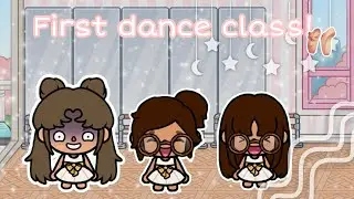 Ashlan and Aria's first dance class! *DRAMA* || Toca RP with VOICE 🔊