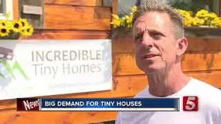 Big demand for tiny houses at Tennessee Tiny Living Festival