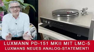 Luxman PD-151 MKII mit LMC-5 | Das Analog-Statement - Made in Japan!