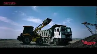 Mahindra EarthMaster SXL Wheel Loader in Crusher application