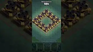 Hog Rider And Hog Glider VS 12 Max Multi Mortars🤩 #clashofclans #clashbeing #cocshorts #coc #shorts