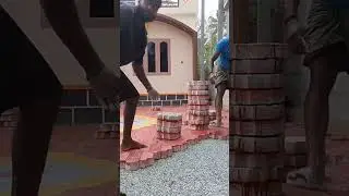 Beautiful design #tiles #flyashbricks #viralvideo #trendingshorts