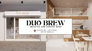 Duo Brew ∣ A Milktea and Coffee Shop ∣ New Edge Design and Build