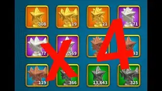 #GDSRoK Как правильно повышать звездный уровень. #ЗолотыеЗвезды #f2p #RoK #RiseofKingdoms