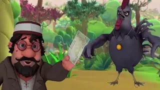 Motu Patlu VS John and Chicken Dance Motu Patlu Coloring in Hindi Animation Cartoon Coloring Pages