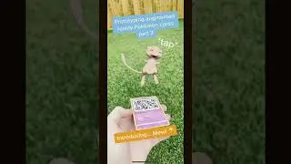 NEW Pok&eacute;mon Augmented Reality Trading Card Concept!