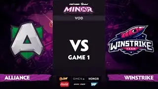 [RU] Alliance vs Winstrike, Game 1, StarLadder ImbaTV Dota 2 Minor S2 Group Stage