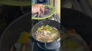 Ginataang Alimango at Hipon with kalabasa at sitaw.. kain po tayo 😋🥰 #pleasesubscribe #lutongbahay