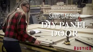 Rustica Innovations - DIY Panel Door by Rustica - Two-Piece Barn Door
