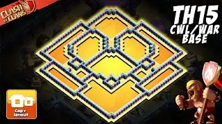 TH15 War Base Design 2026: Anti-3 Star Layout Optimized for Modern War Meta!
